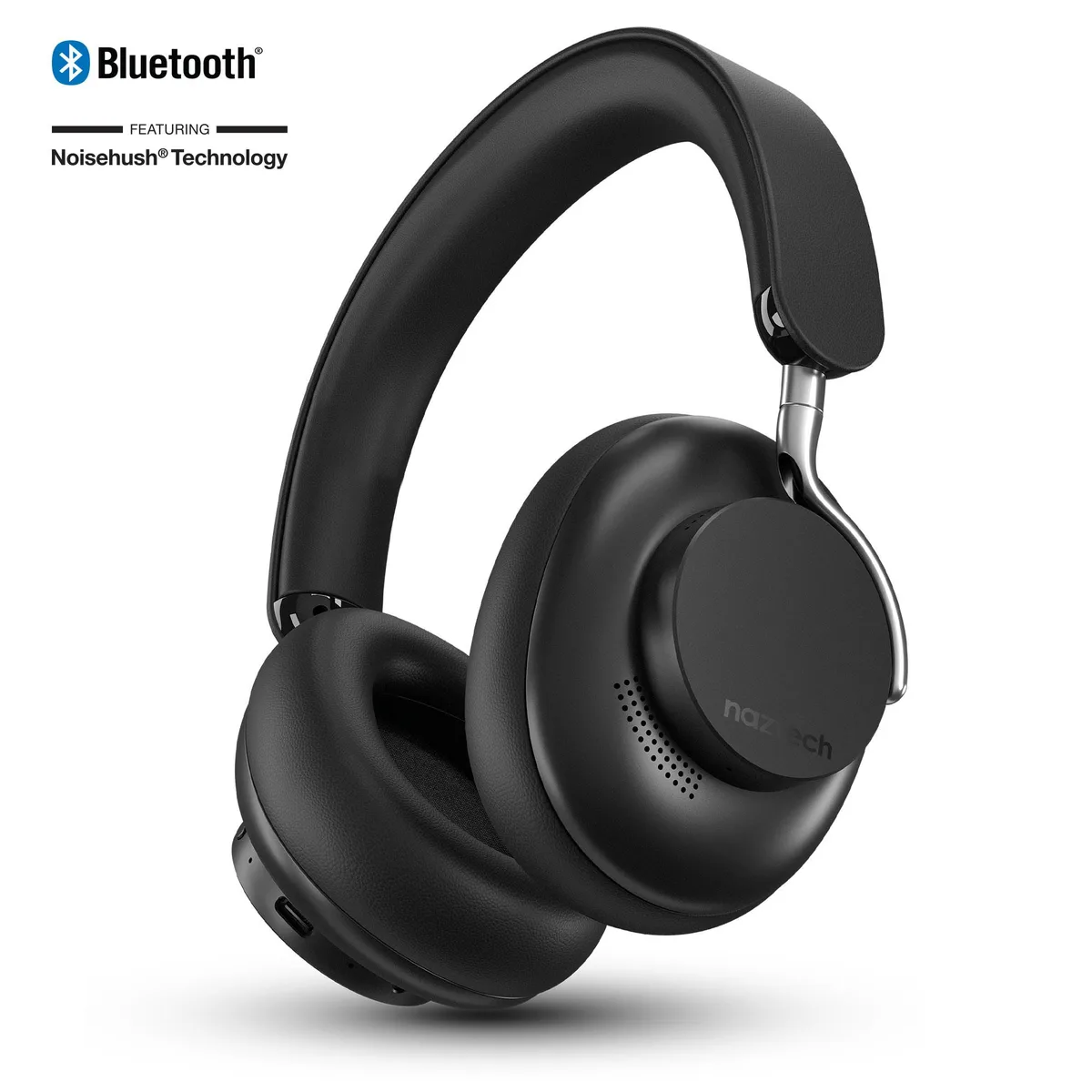 Naztech Naztech Aura 360 ANC Headphones Midnight 40mm 24hrs — product photo