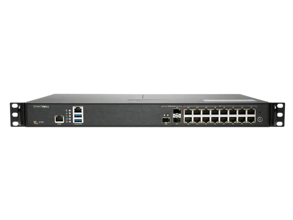 SonicWall SonicWall NSA 2700 02-SSC-4324 firewall appliance — product photo