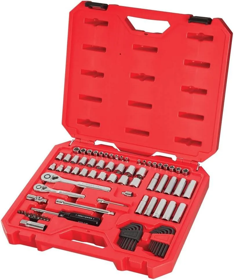 Craftsman Craftsman 83-Piece 1/4-Inch Drive SAE/Metric Wrench Set — product photo