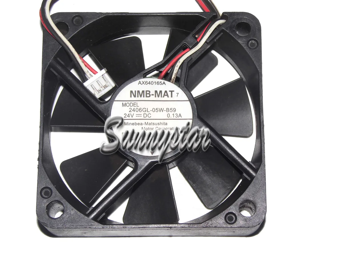 OEM Industries OEM Industries 2406GL-05W-B59 60mm 24V 0.13A 3-pin CPU cooler — product photo