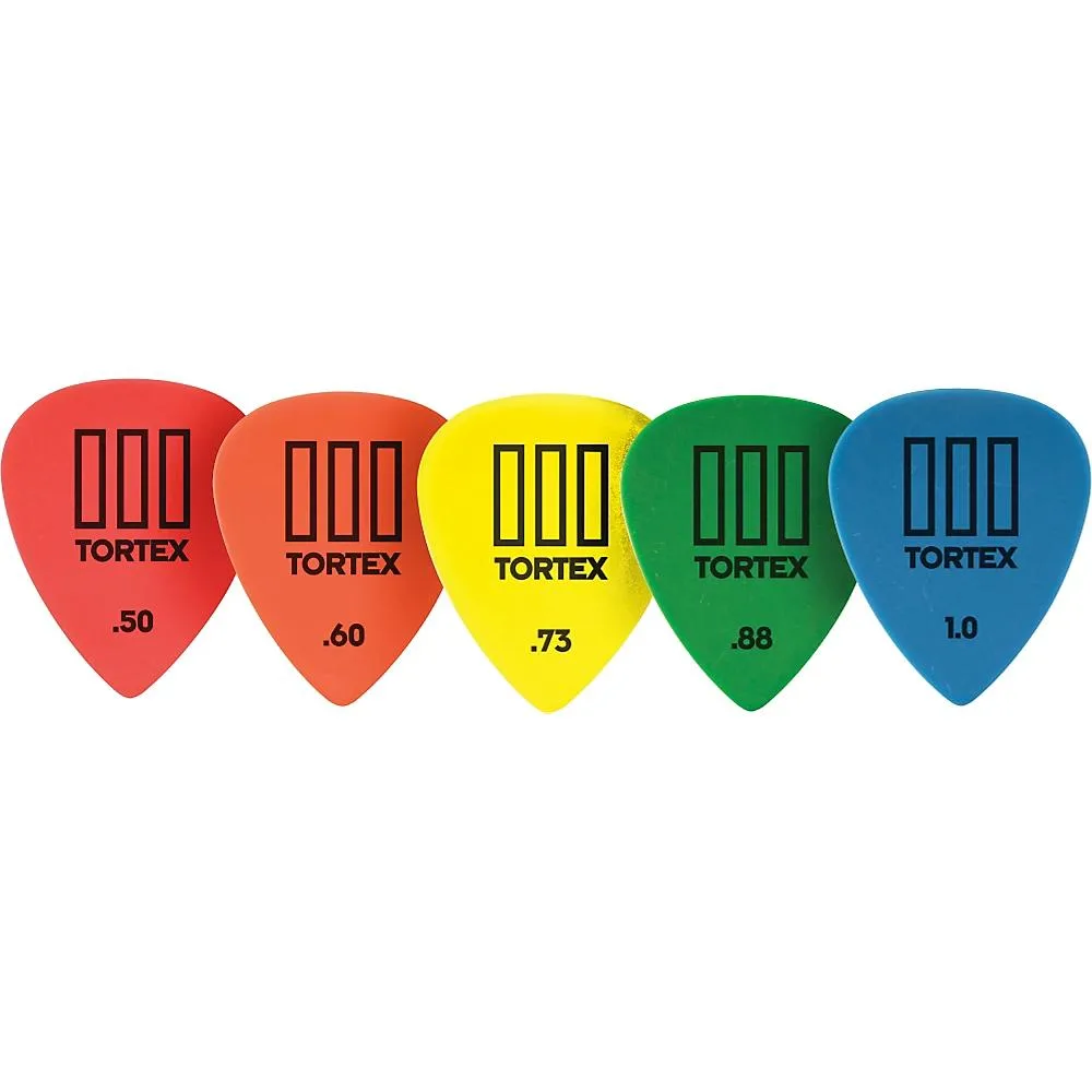 Dunlop Dunlop Tortex T3 Sharp Tip Guitar Picks 72-Pack .88 mm bass accessory — product photo
