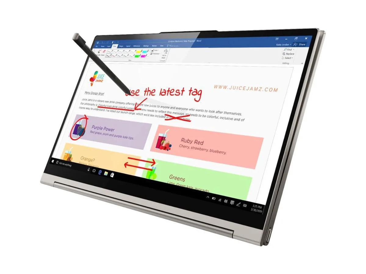Lenovo Lenovo Yoga C940 14 4K Touch i7 16GB 512GB Mica — product photo