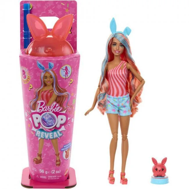 Barbie Barbie Pop Reveal Shakes Bright Bunny Doll &amp; Pet JCN87 — product photo