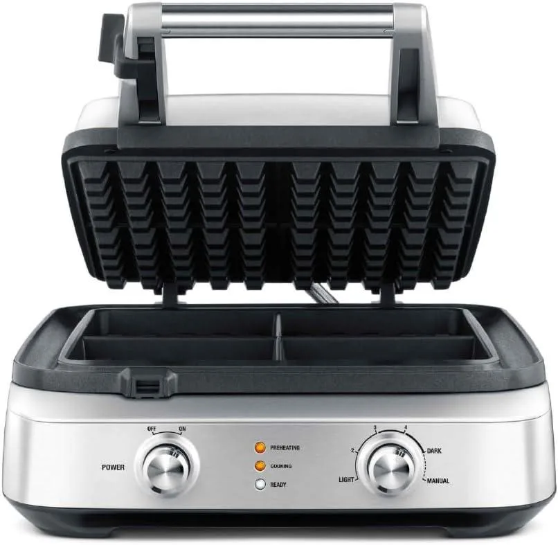 Breville Breville Smart Waffle BWM604BSS 4 Slice Stainless Steel — product photo