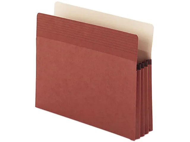 Smead Smead 73210 Easy Grip Pocket Legal Redrope 3 1/2 Inch Expansion 25 Box — product photo