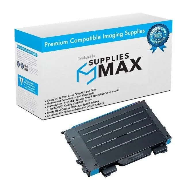 SuppliesMax SuppliesMax SASCLP-500D5C/XAA Cyan Toner Cartridge 5000 Pages — product photo