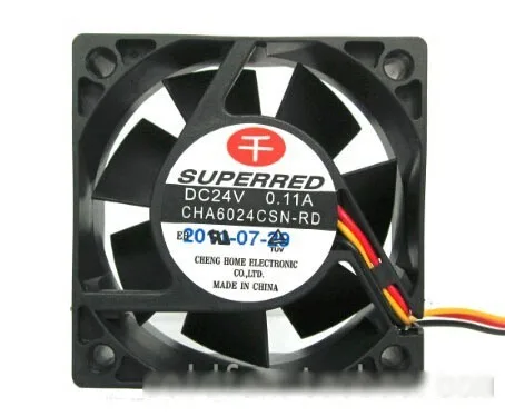 OEM Industries OEM Industries CHA6024CSN-RD 60mm Ball 3 Pin CPU cooler — product photo