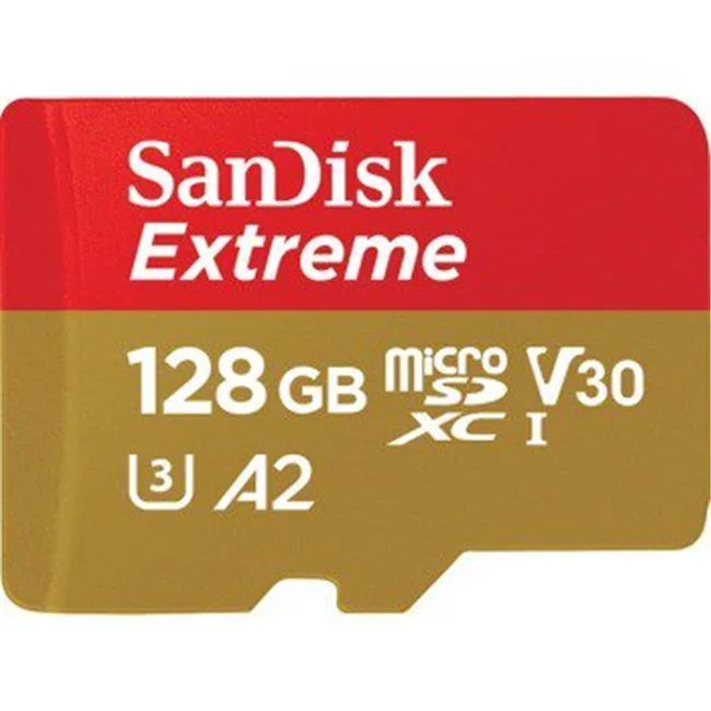 WDT WDT SanDisk Extreme microSDXC 128GB 160MB/s UHS-I U3 — product photo