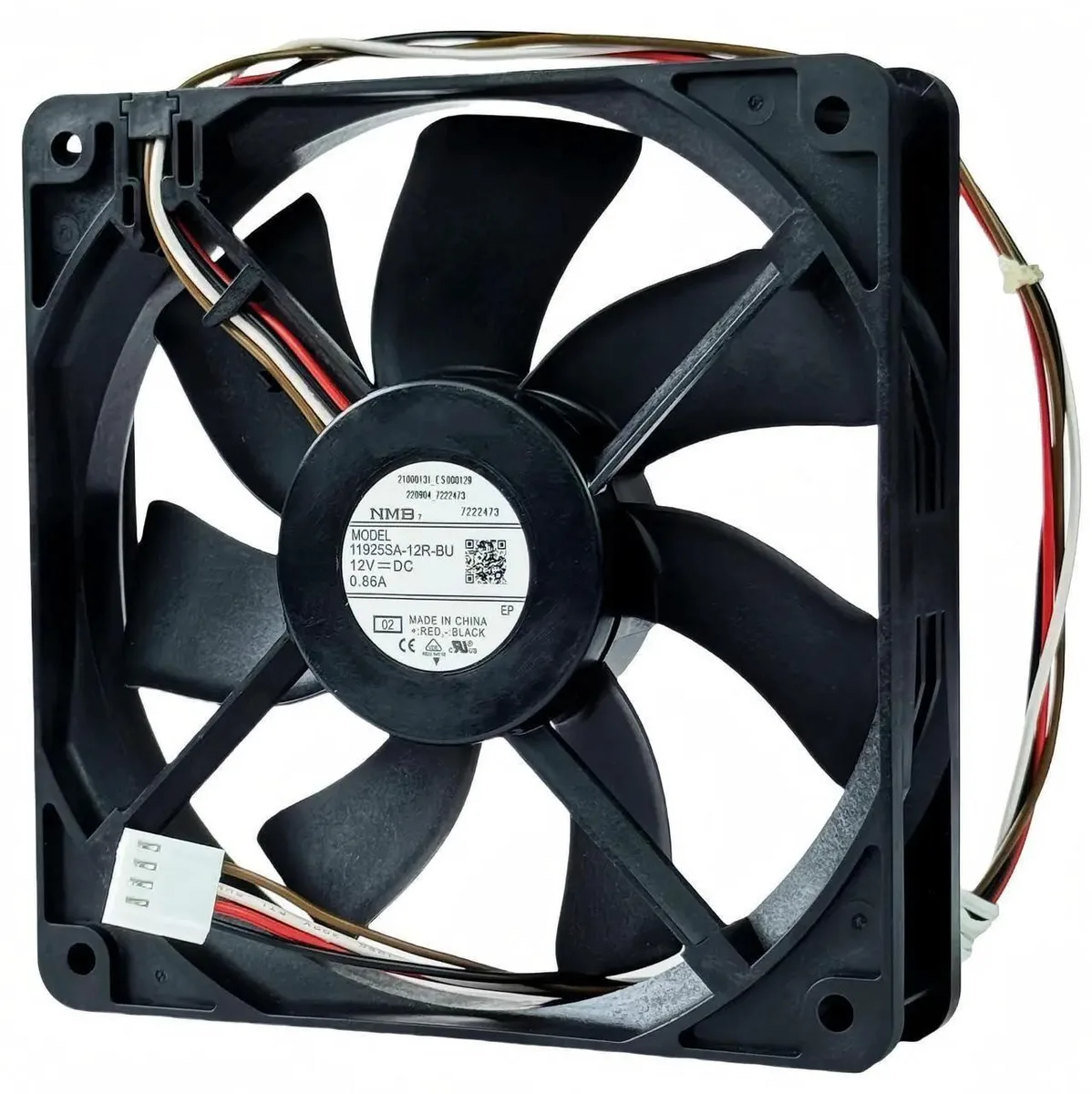 Vszerda Vszerda 11925SA-12R-BU KIT0411 Pellet Grill Induction Fan Motor 12V DC 0.86A 5.51 Inches — product photo