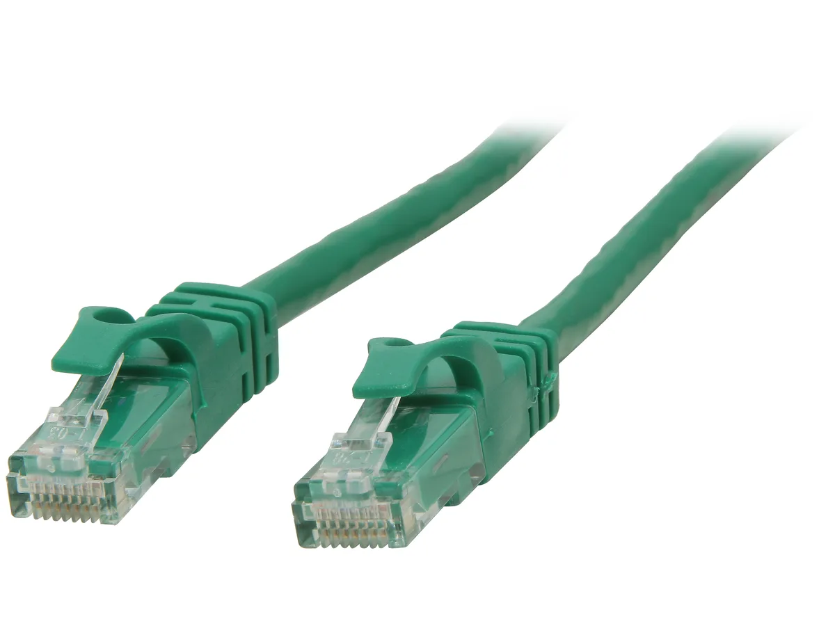 Cables To Go Cables To Go 27173 Cat6 network ethernet cable 10 ft green — product photo