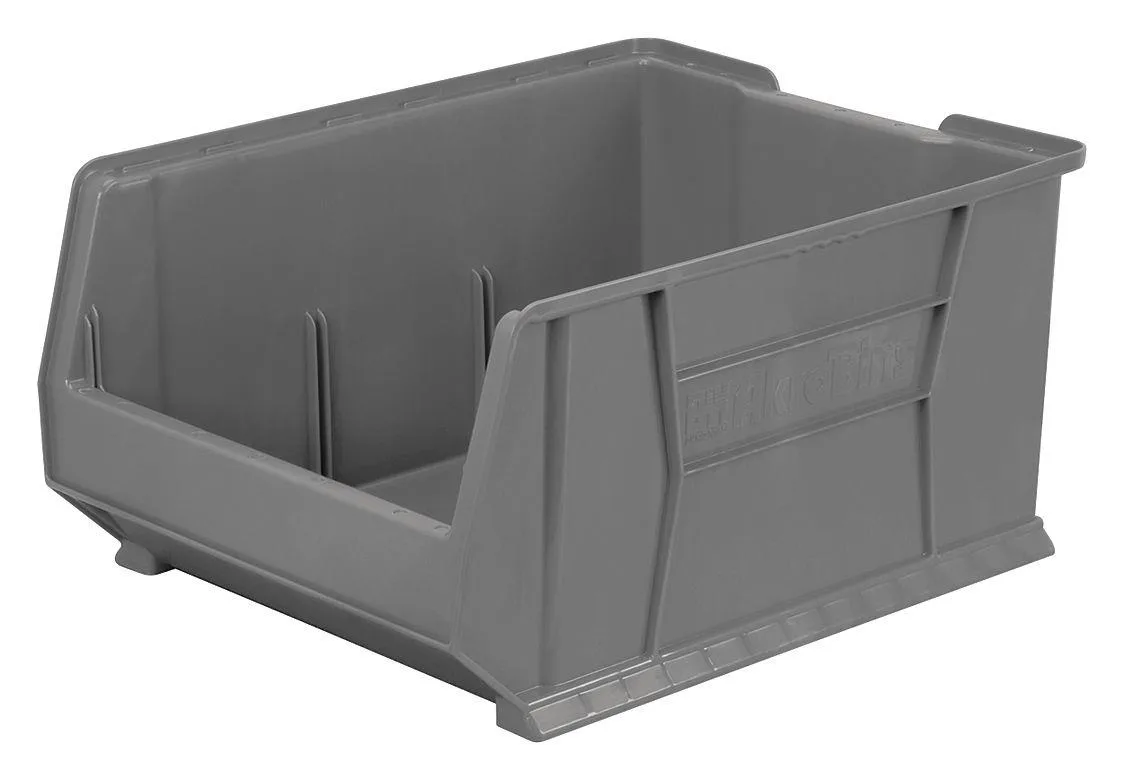 Akro-Mils Akro-Mils 30289GREY Gray Super Size Bin — product photo