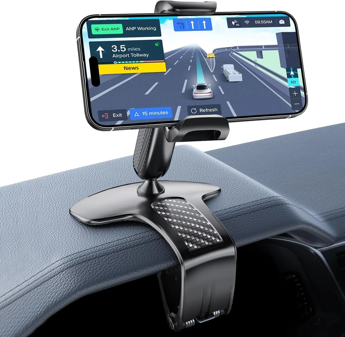 Keyence Keyence Universal 360 Dashboard Phone Mount 360 Degree Rotation 180 Degree Pivot — product photo