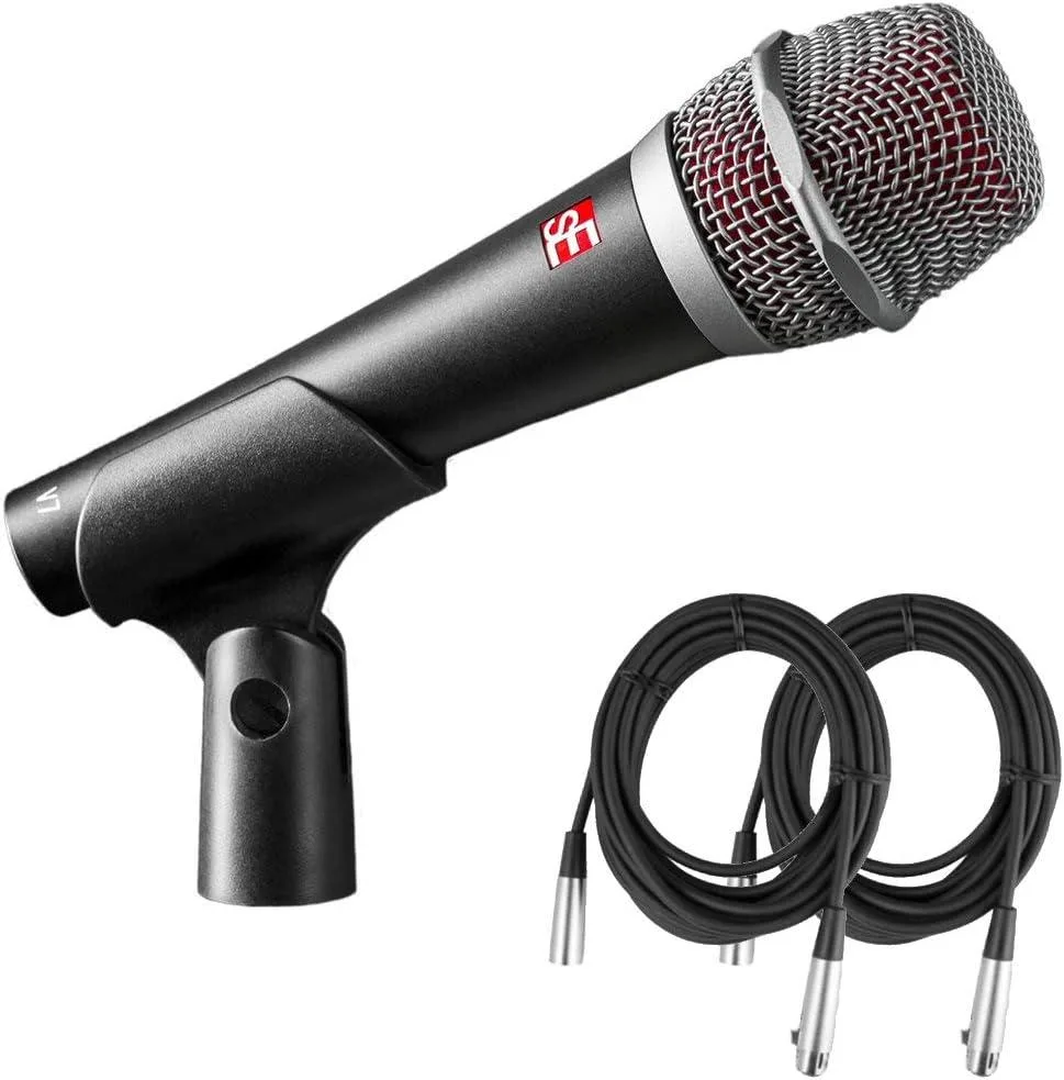 WUQ WUQ Handheld Dynamic Microphone Bundle with 2 XLR Cables 20 — product photo