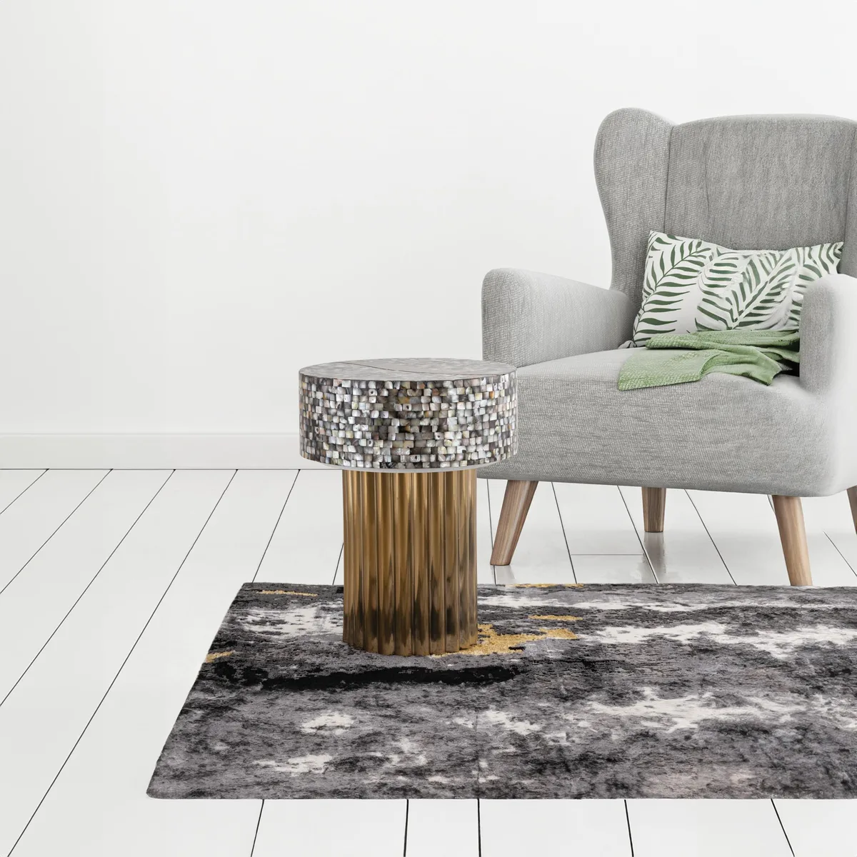 tuphen tuphen ET 1207-16 Mother of Pearl Occasional Table — product photo