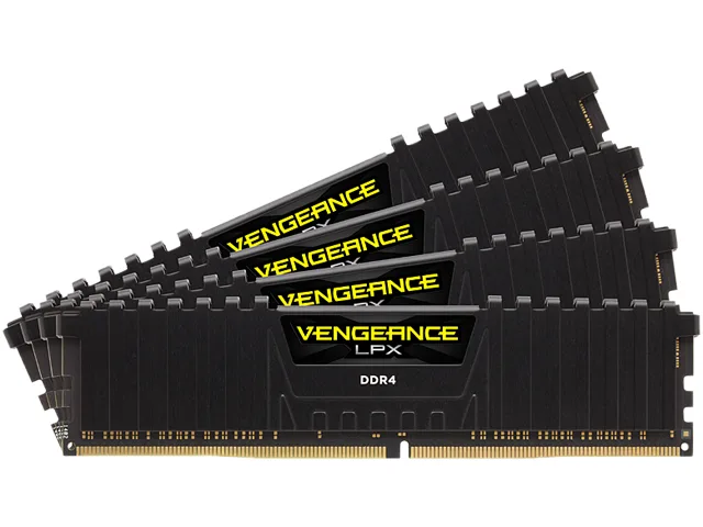 Corsair Corsair CMK64GX4M4B3200C16 Vengeance LPX 64GB (4 x 16GB) DDR4 3200 CL16 desktop RAM — product photo