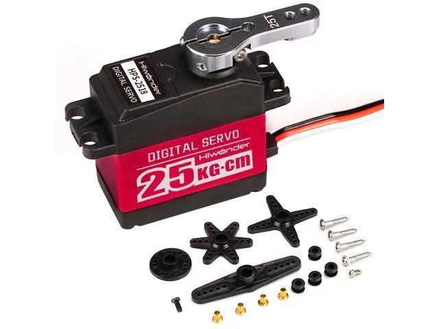 LORDWORLD LORDWORLD HPS-2518MG 25KG.CM 7.4V IP67 180° Servo — product photo