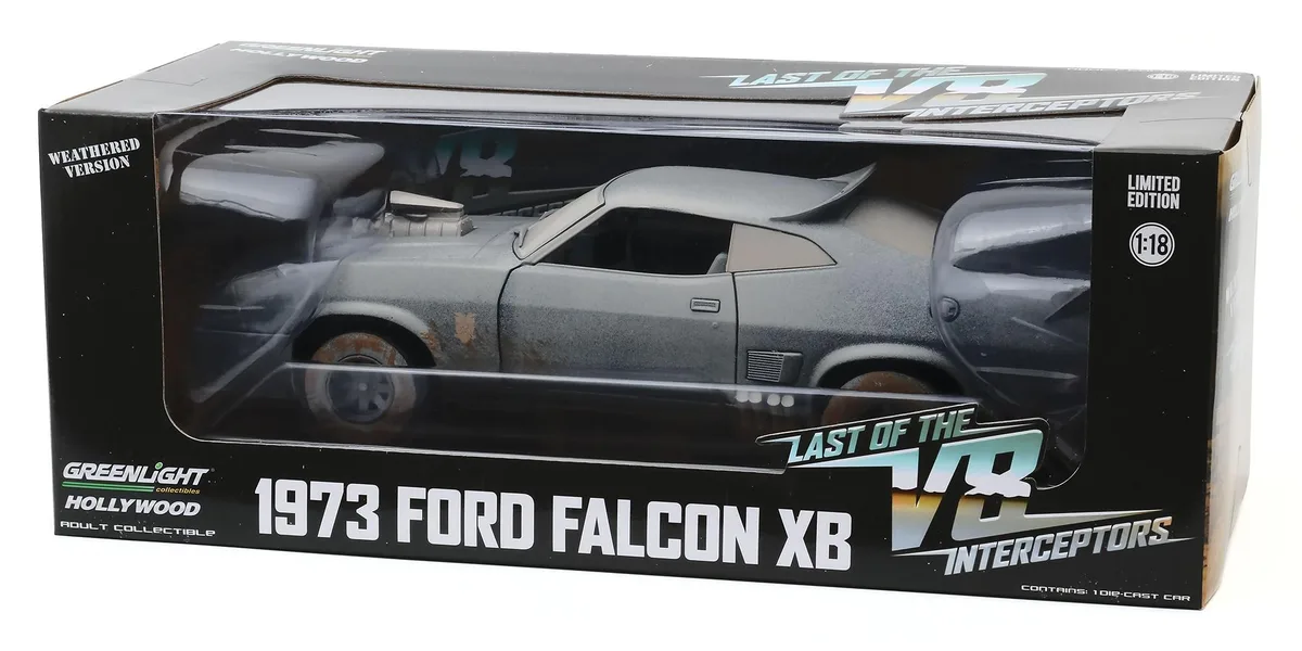 GREENLIGHT GREENLIGHT 1973 Ford Falcon XB RHD Weathered Version 1/18 Diecast Vehicle — product photo