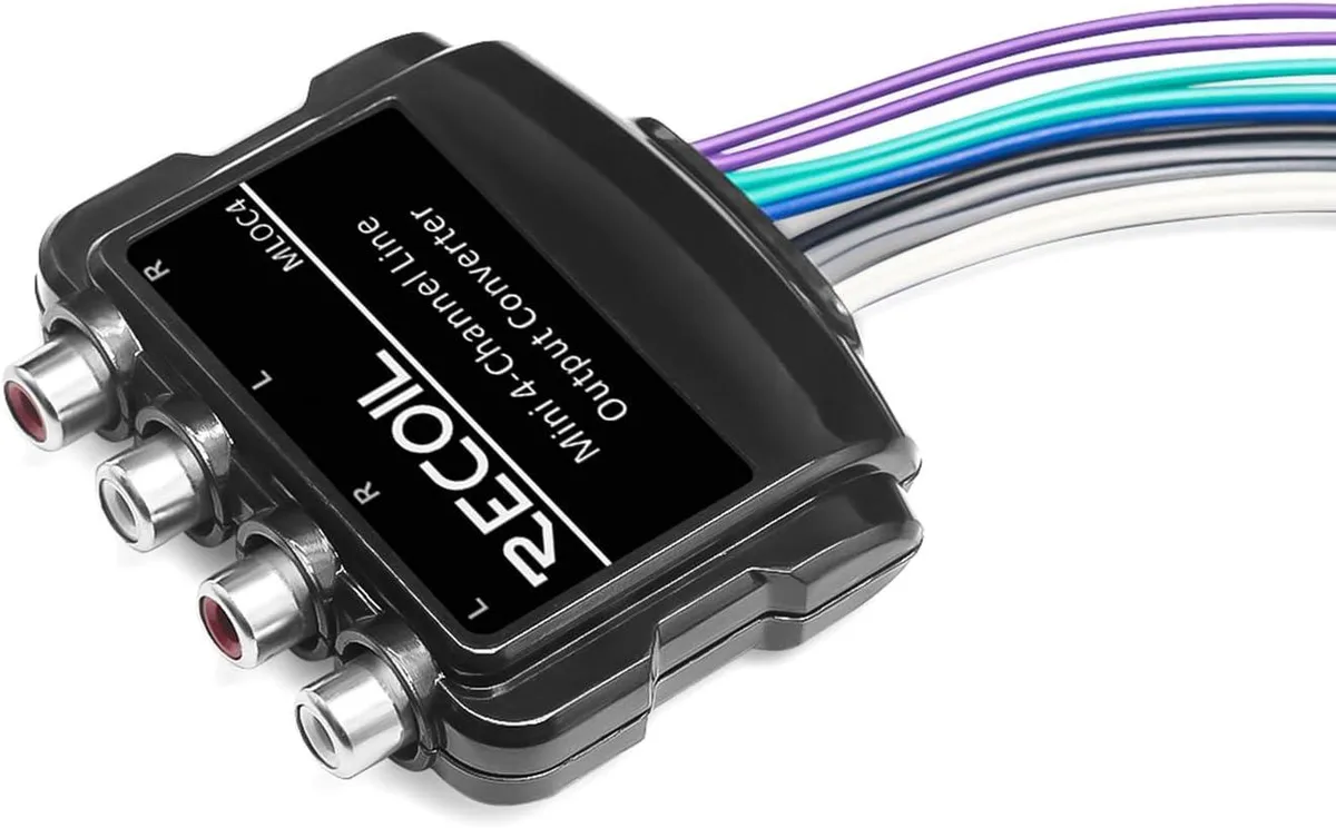 GCON GCON MLOC4 4-Channel Smart Micro Line Output Converter gender changer — product photo