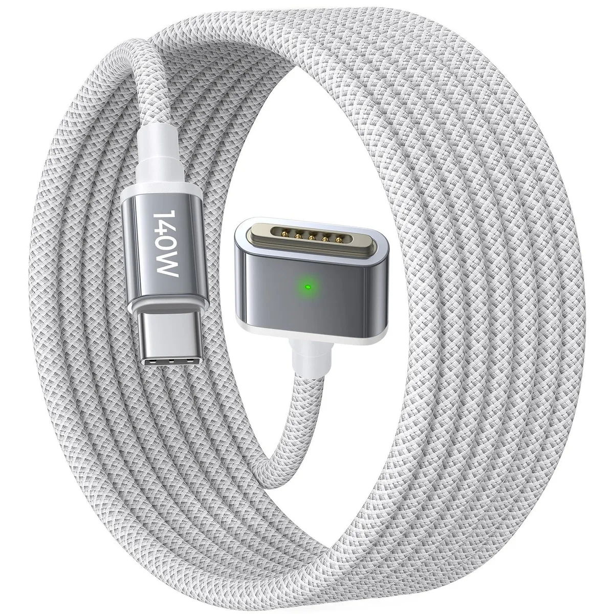 No Sew No Sew 2E332-Grey USB-C to Magnetic 3 Cable 6.6FT 140W Grey — product photo