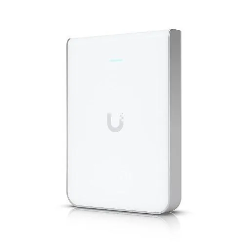 Ubiquiti Networks Ubiquiti Networks U6-IW-US wall-mounted WiFi 6 AP with built-in 4-port switch — product photo