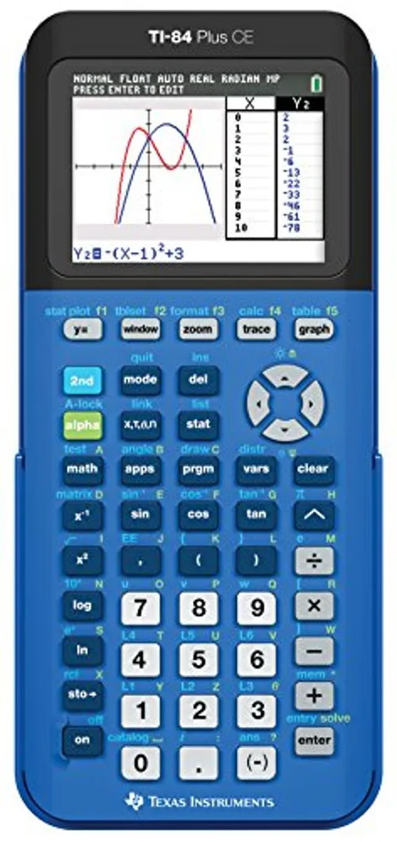 AC Infinity AC Infinity TI-84 Plus CE Graphing Calculator Bionic Blue — product photo
