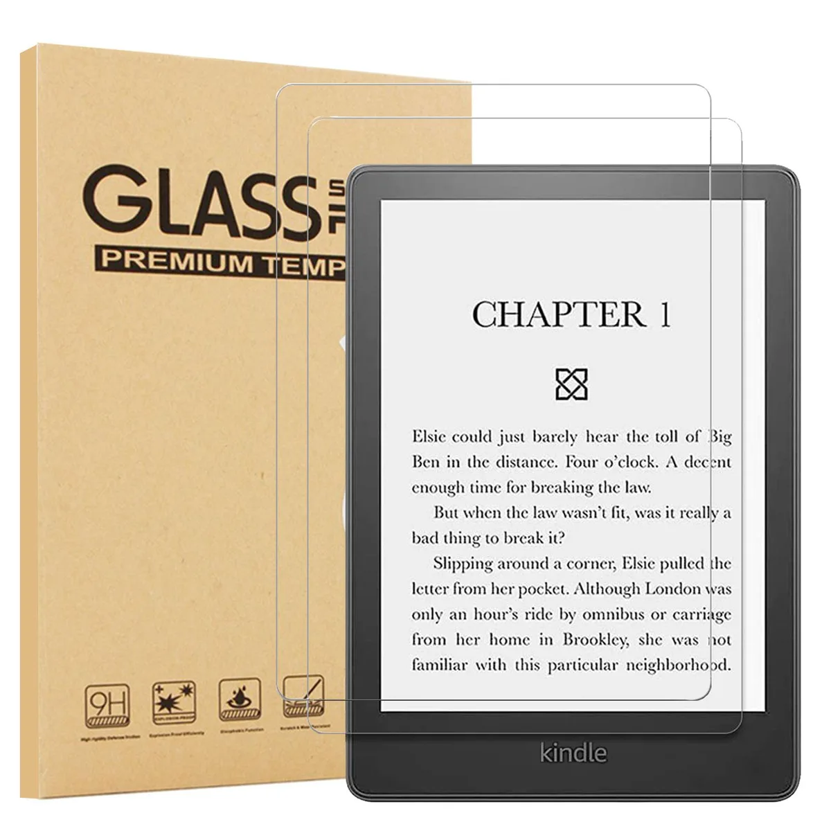 anicestore anicestore Screen Protector 2-Pack 6.8" Kindle Paperwhite 11th Gen 2021 — product photo