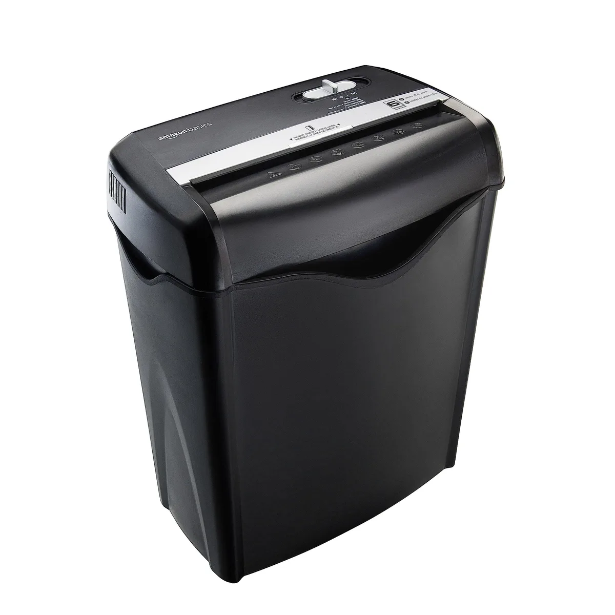  Amazon Basics 6-Sheet Cross-Cut Shredder 3.8 Gallon Pink — product photo