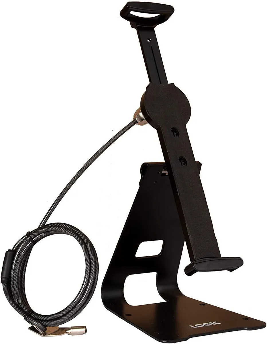 LOGIC LOGIC Adjustable Tablet Stand Security Lock 7-10.2" Black — product photo