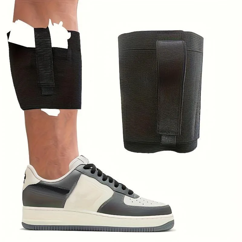 NO. NO. Ambidextrous Quick-Draw Neoprene Ankle Holster Black — product photo