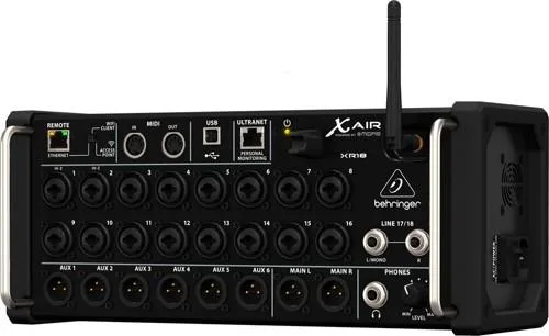 Behringer Behringer X AIR XR18 16 preamp 18 input digital mixer — product photo