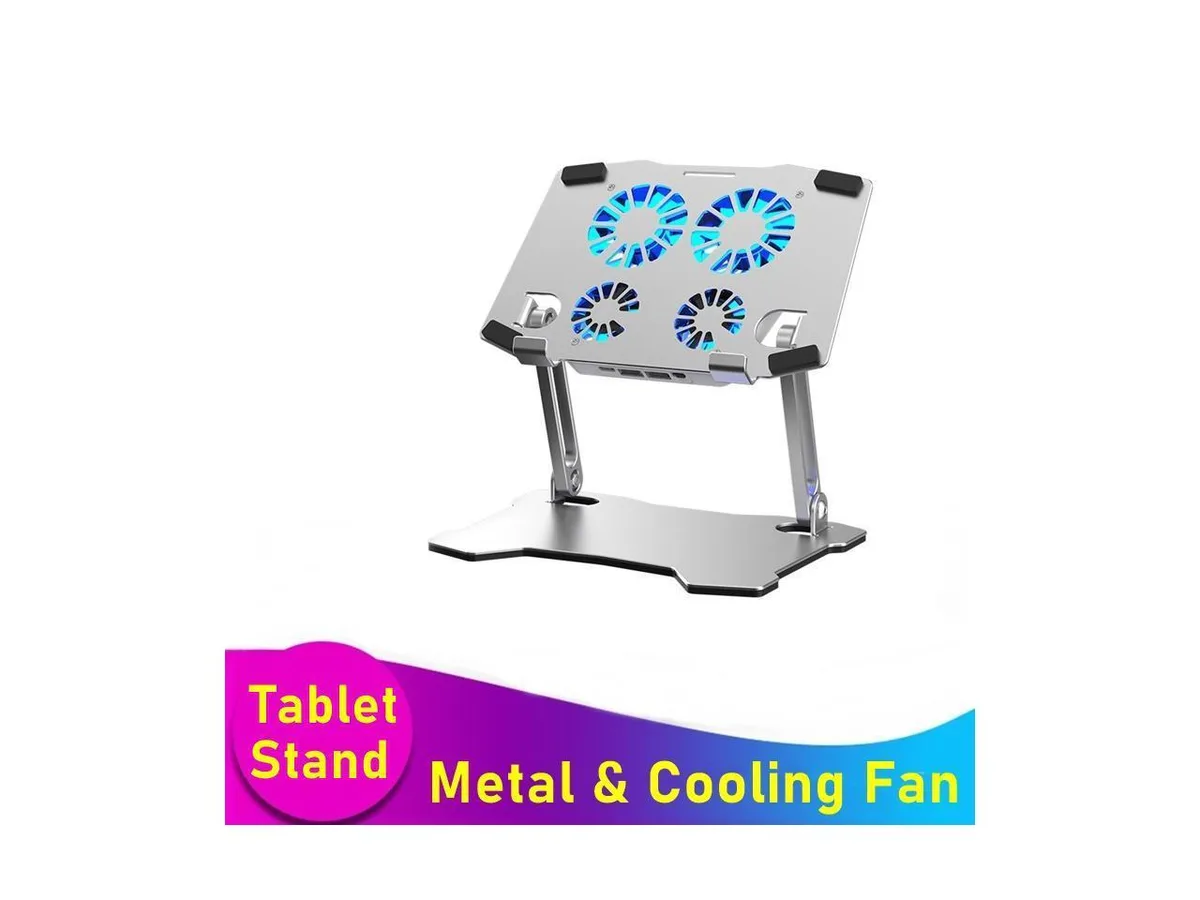 IXJYLCPC IXJYLCPC Tablet Stand 4 Fan 5500 rpm TYPE-C Silver — product photo