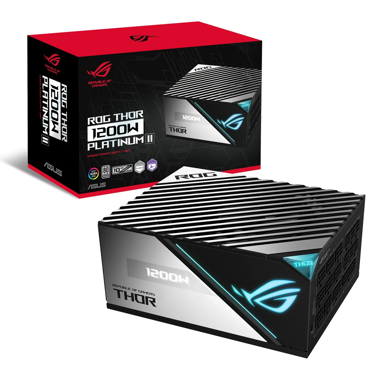 ASUS ASUS ROG-THOR-1200P2-GAMING 1200W power supply — product photo