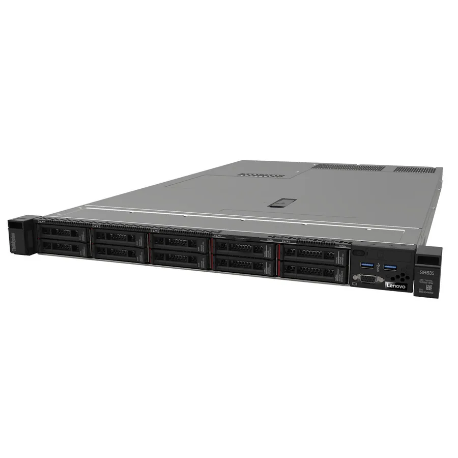 Lenovo Lenovo ThinkSystem SR635 1U Rack Server AMD EPYC 7302P 3.0 GHz 32 GB 7Y99A02WNA — product photo