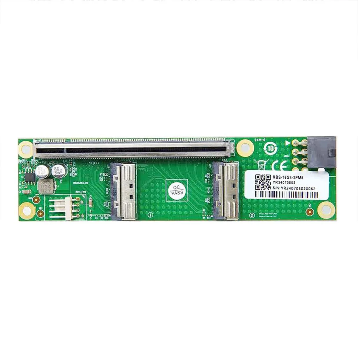 LORDWORLD LORDWORLD Adapter Dual MCIO 8i SFF-TA-1016 to PCIe 5.0 16x VROC Gadget — product photo