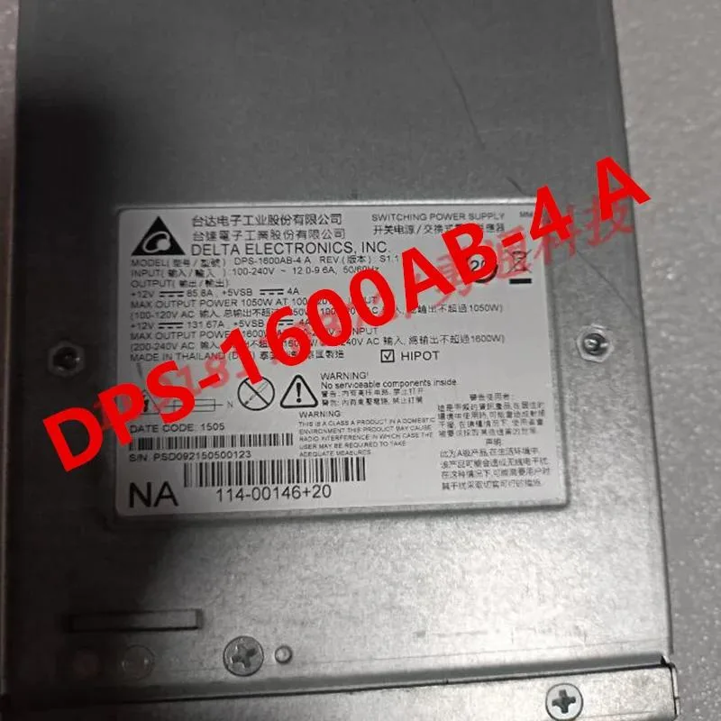 KHACHIMO KHACHIMO FAS9000 1600W Power Supply DPS-1600AB-4A — product photo