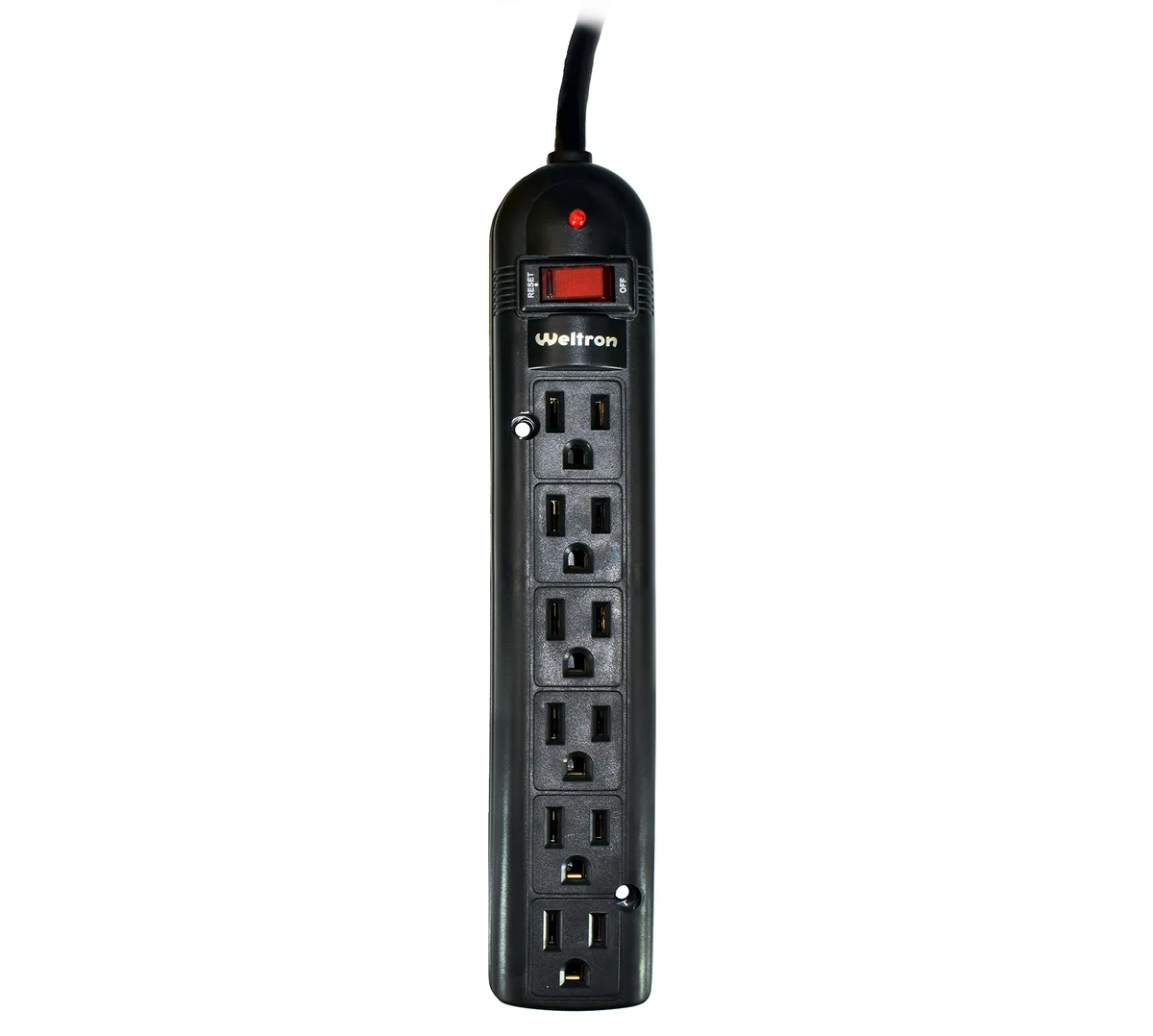 WELTRON WELTRON 6-Outlet Surge Protector 750 Joules 20ft Cord — product photo