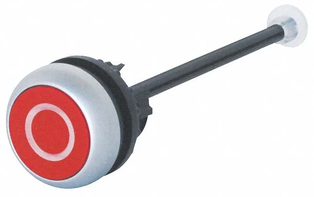 Eaton Eaton M22-DZ-R-X0 22 mm mechanical push rod, red — product photo