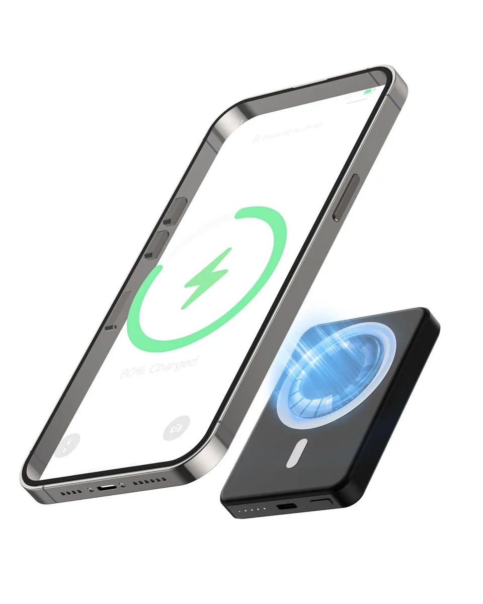 No Sew No Sew FKE8001 5000mAh magnetic power bank — product photo