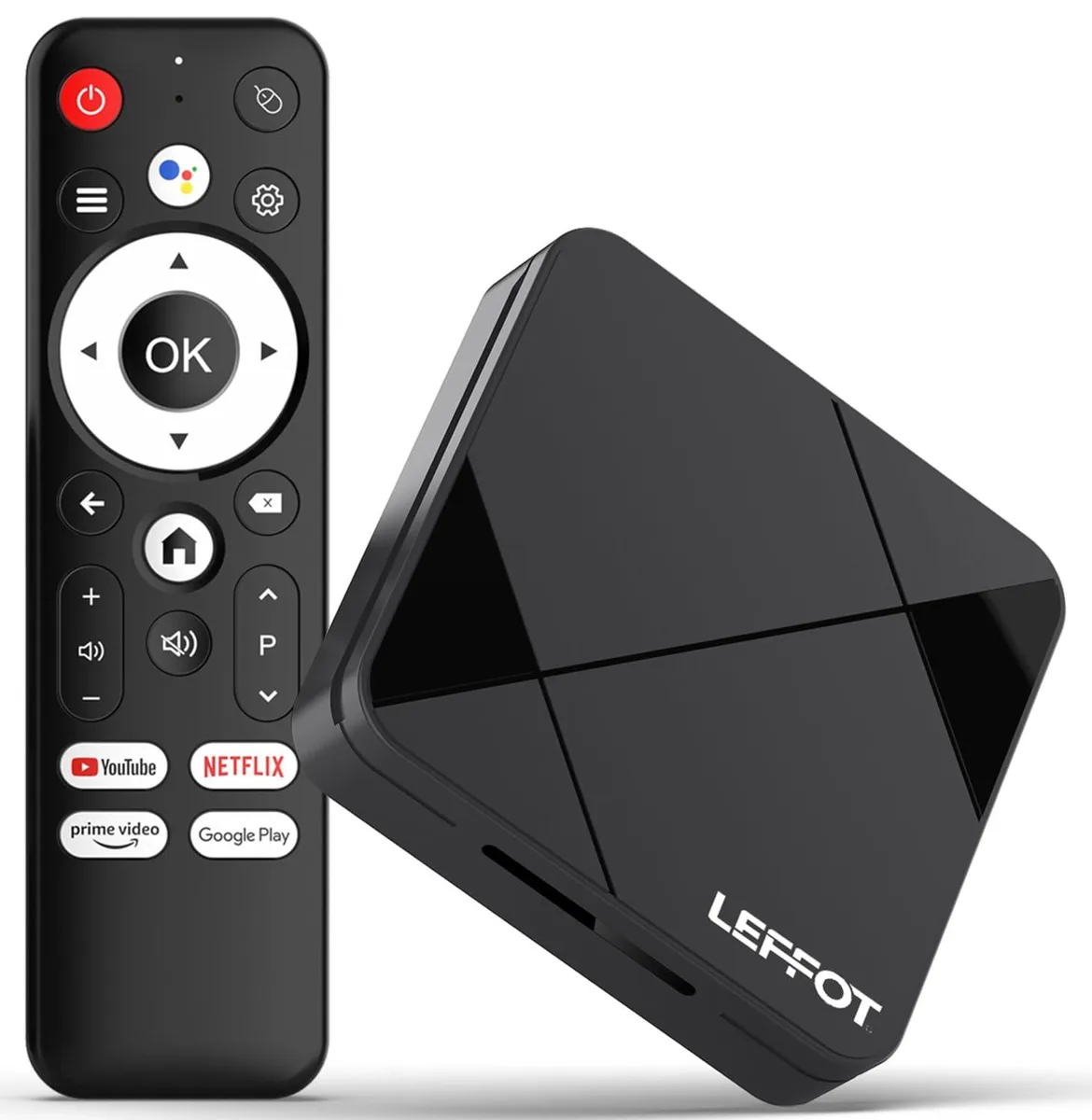 LEFFOT RK3518 Android 14.0 TV Box 2GB 16GB network media player — product photo