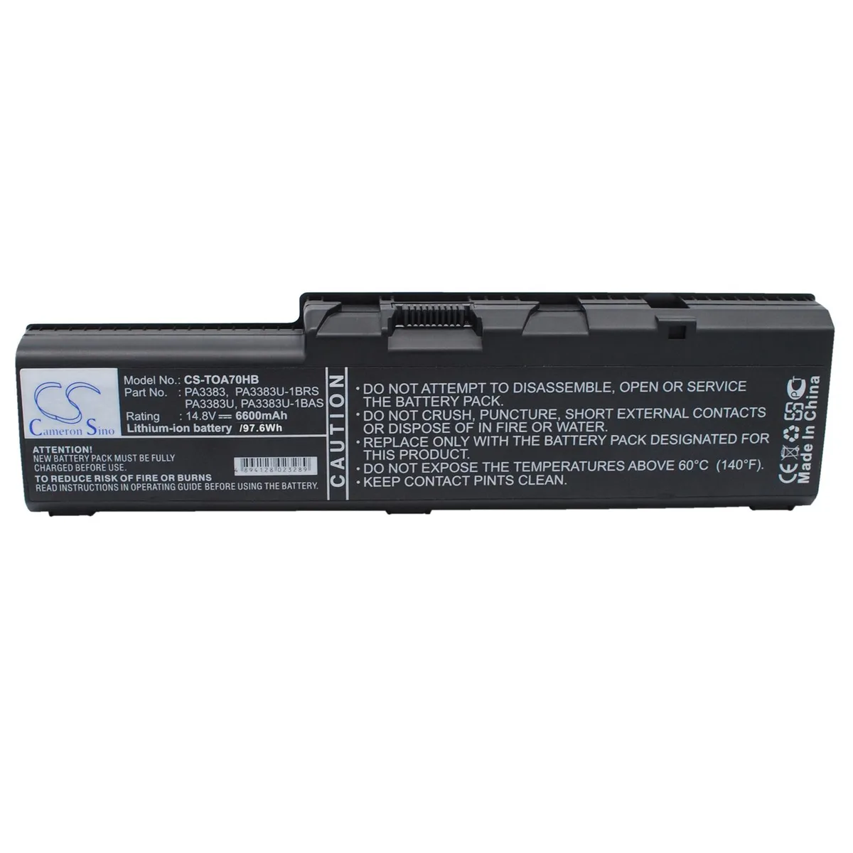 Cameron &amp; Co Cameron &amp; Co DS-CS-TOA70HB laptop battery 6.6 Ah black — product photo