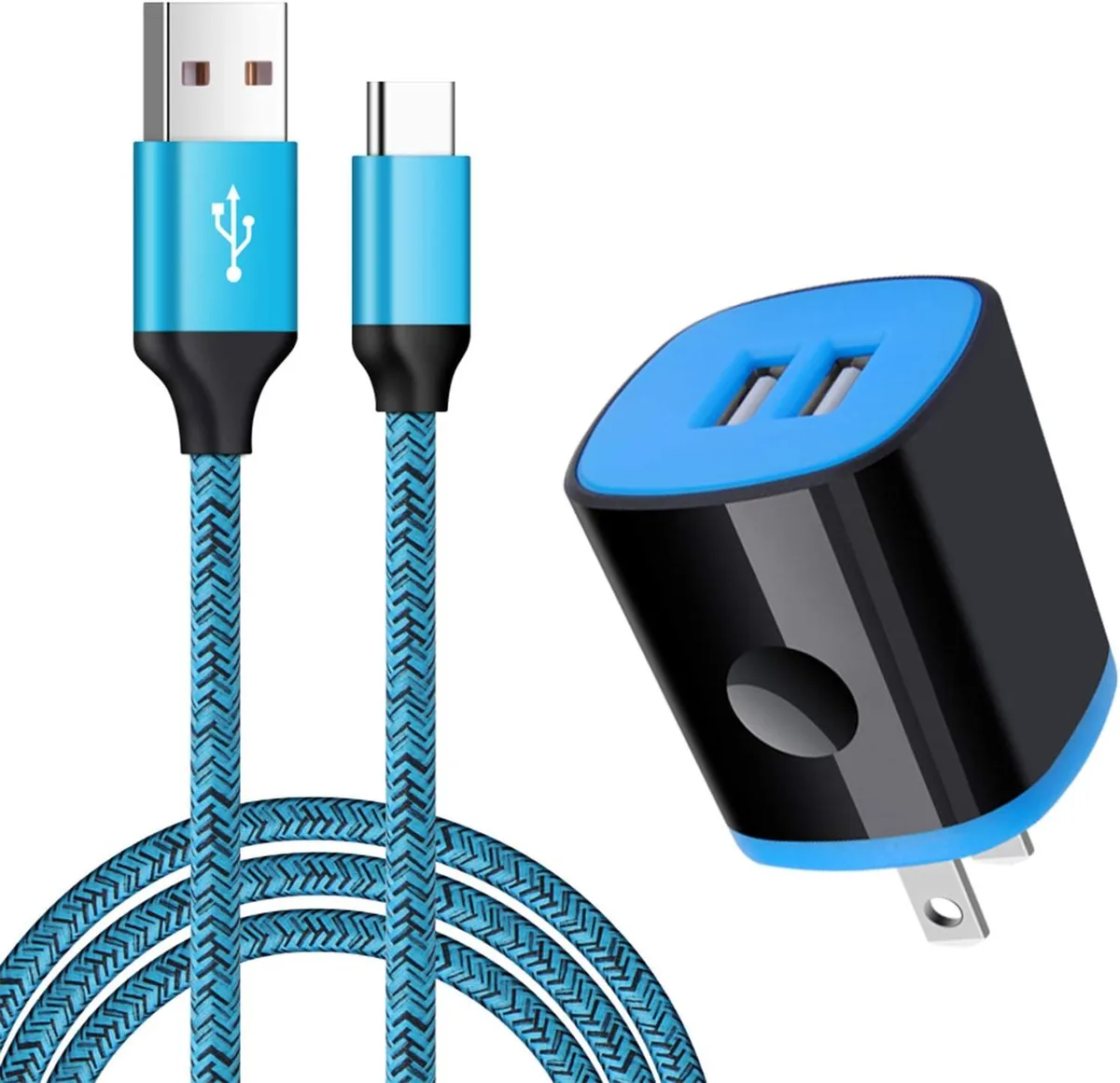 ONITOON ONITOON Dual USB Wall Charger with Type C Cable — product photo