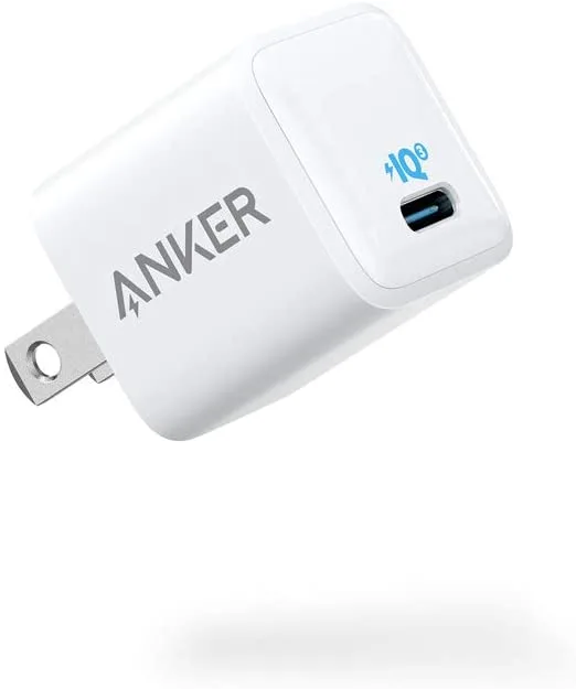 Anker Anker PowerPort III Nano 20W USB-C charger white — product photo