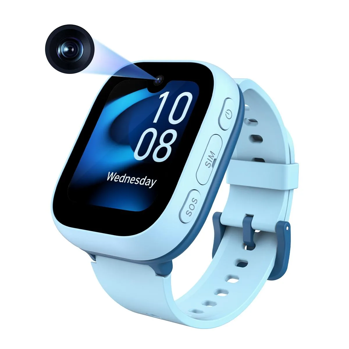 MIRO MIRO W4 4G Kids Smart Watch 1.78" AMOLED IP68 GPS 5MP 8GB 700mAh Blue — product photo