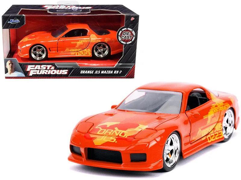 Jada Jada Orange Julius Mazda RX-7 1:32 Diecast Vehicle 31442 — product photo