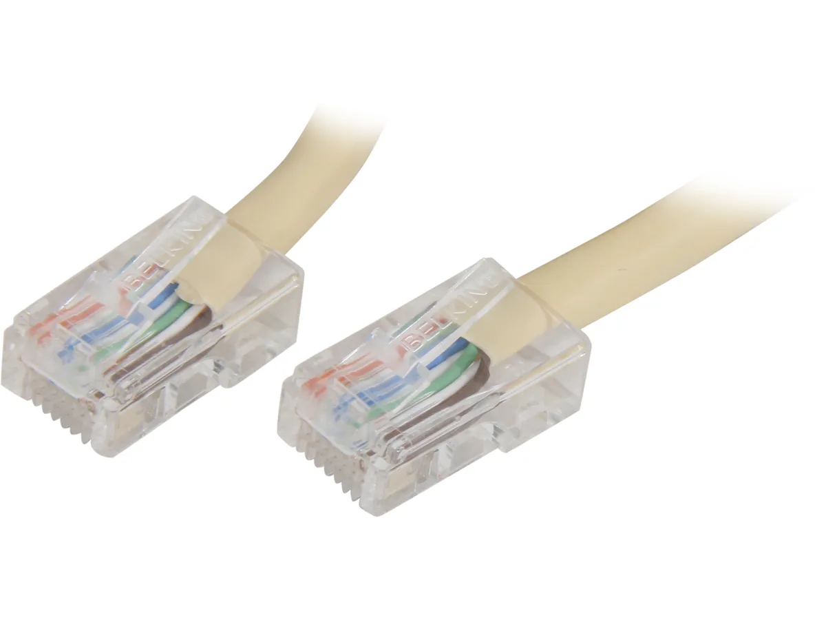 Belkin Belkin A3L791-14-YLW Cat 5e network ethernet cable 14 ft Yellow — product photo