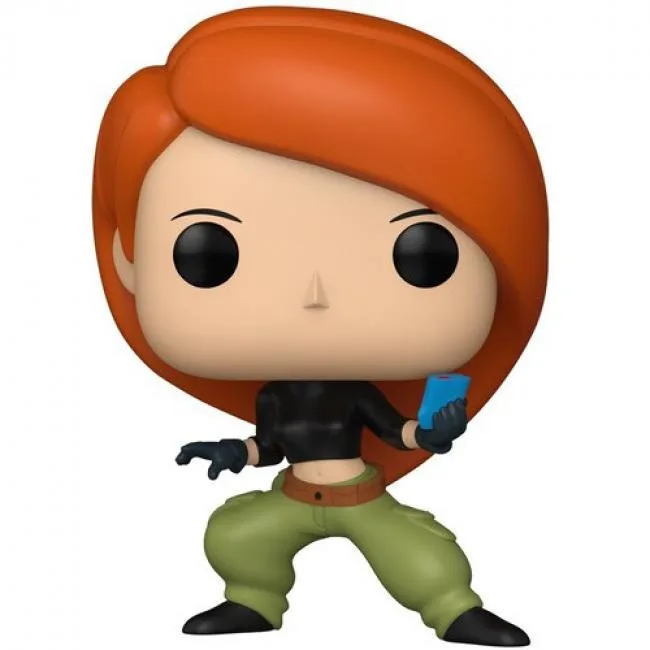 Funko POP vinyl figure of Kim Possible in multicolor, standing 3.75 inches tall