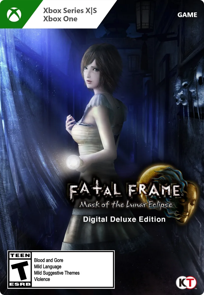 KOEI TECMO AMERICA CORP. KOEI TECMO AMERICA CORP. G3Q-01843 FATAL FRAME Mask Lunar Eclipse Digital Deluxe Edition downloadable game — product photo