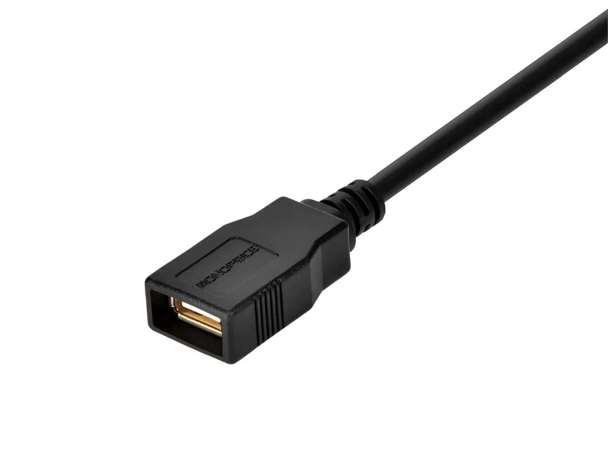 Monoprice Inc. Monoprice Inc. 5433 USB 2.0 Extension Cable 6.00 ft Male to Female Black — product photo