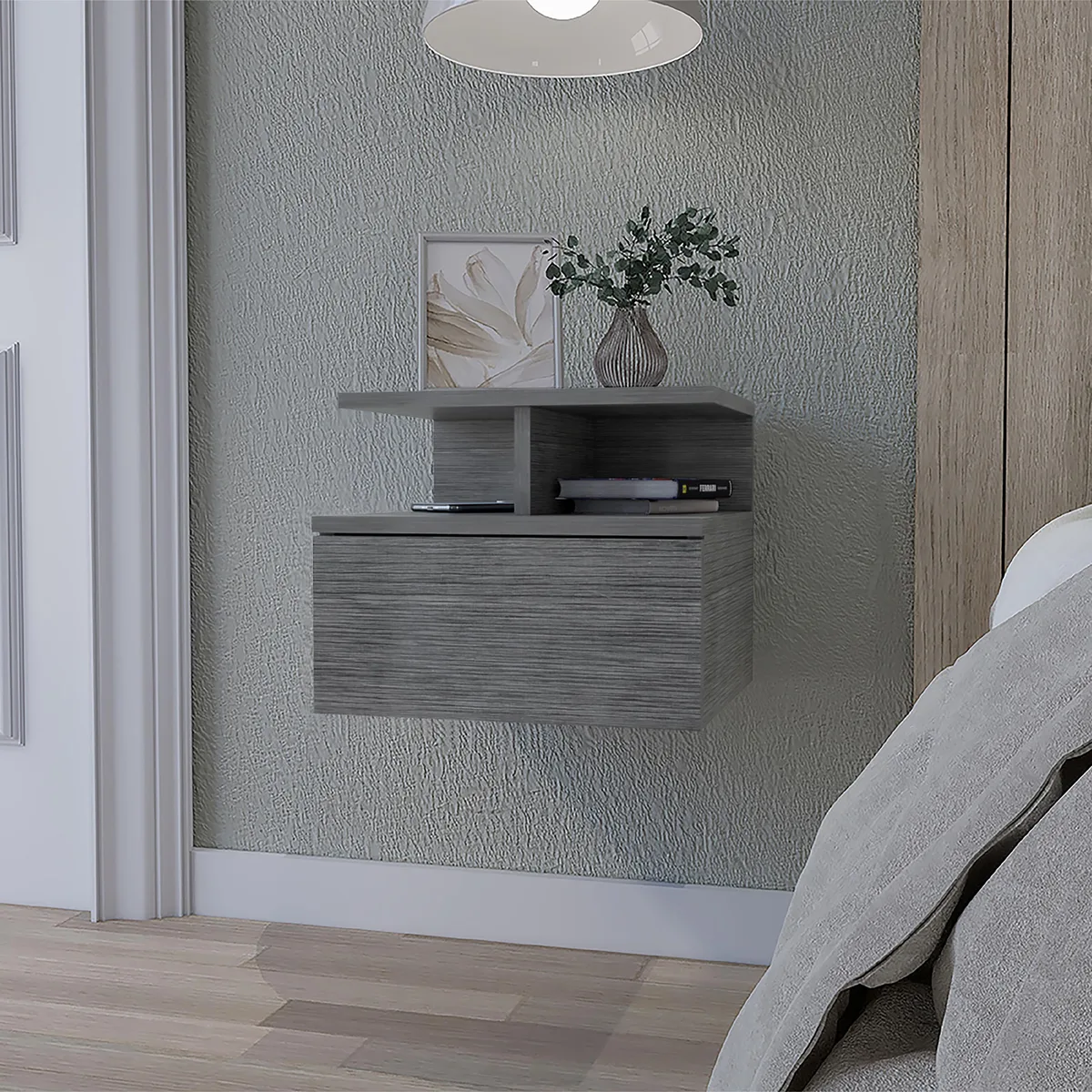 tuphen tuphen Augusta Floating Nightstand Smoke 1401x1161x1322 mm — product photo