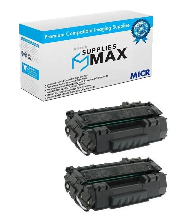 SuppliesMax SuppliesMax Troy 02-81036-001 2PK MICR Toner Cartridge 2500 Pages — product photo